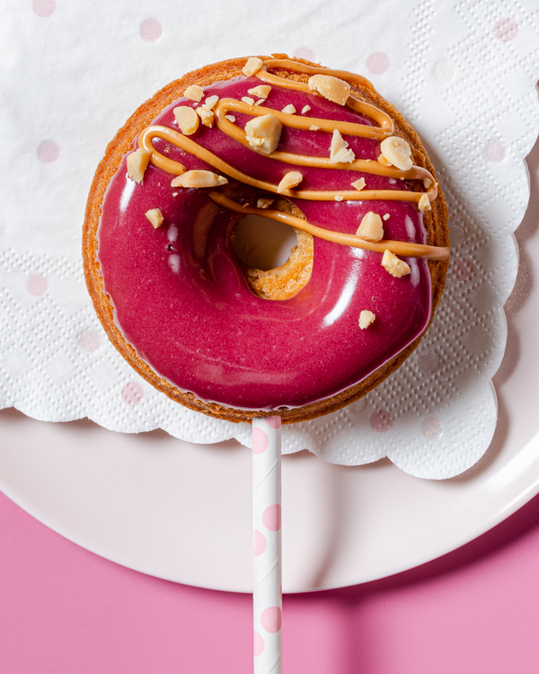 Peanut Butter and Jelly Donutsicles Redpath Sugar